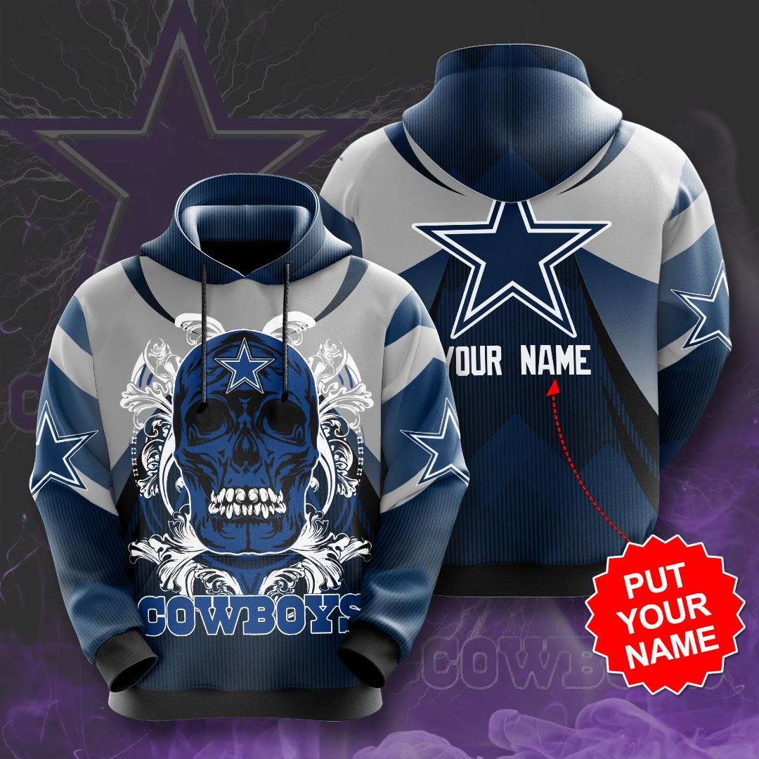Personalized Dallas Cowboys Custom Hoodie 3D