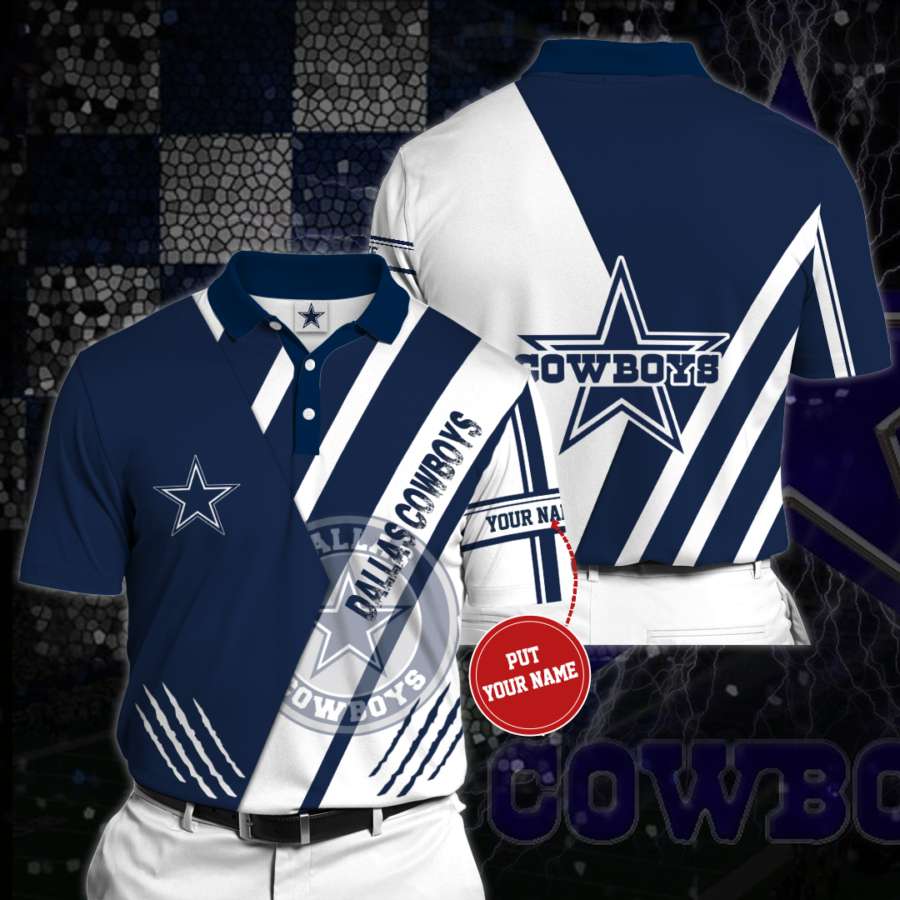 Personalized Dallas Cowboys Polo Shirt
