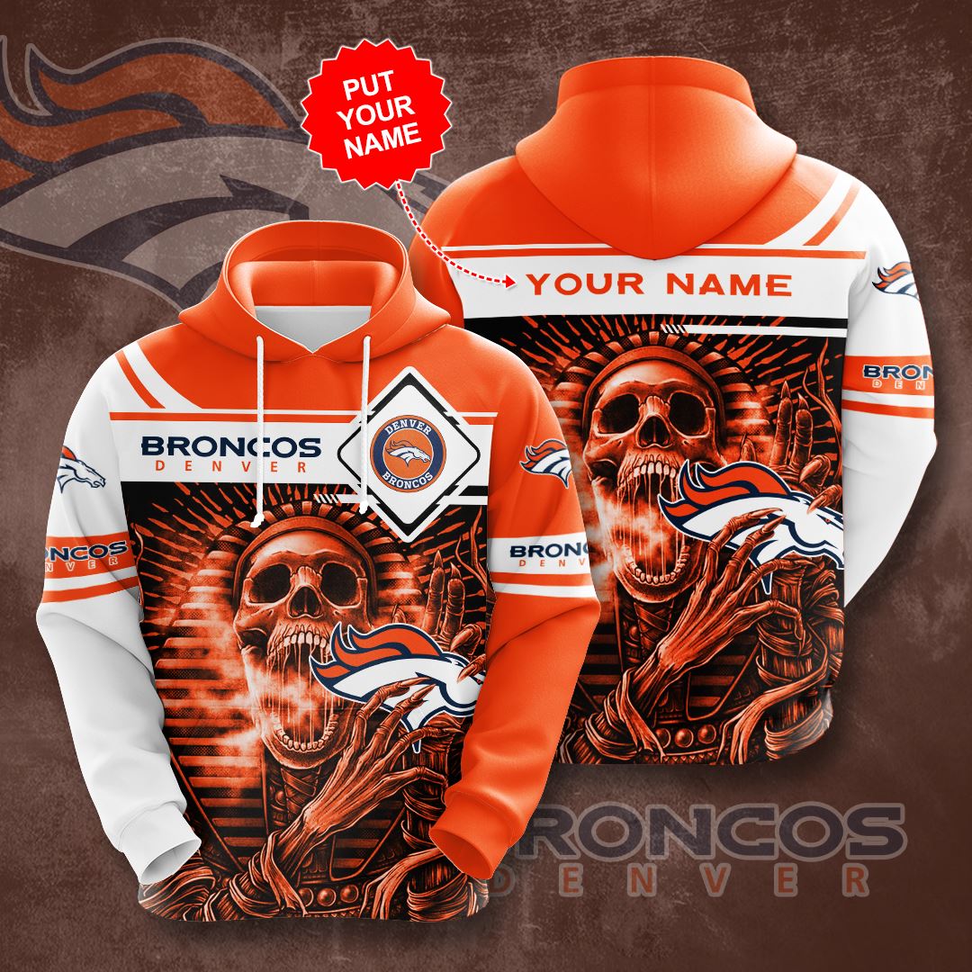 Personalized Denver Broncos Custom Hoodie 3D
