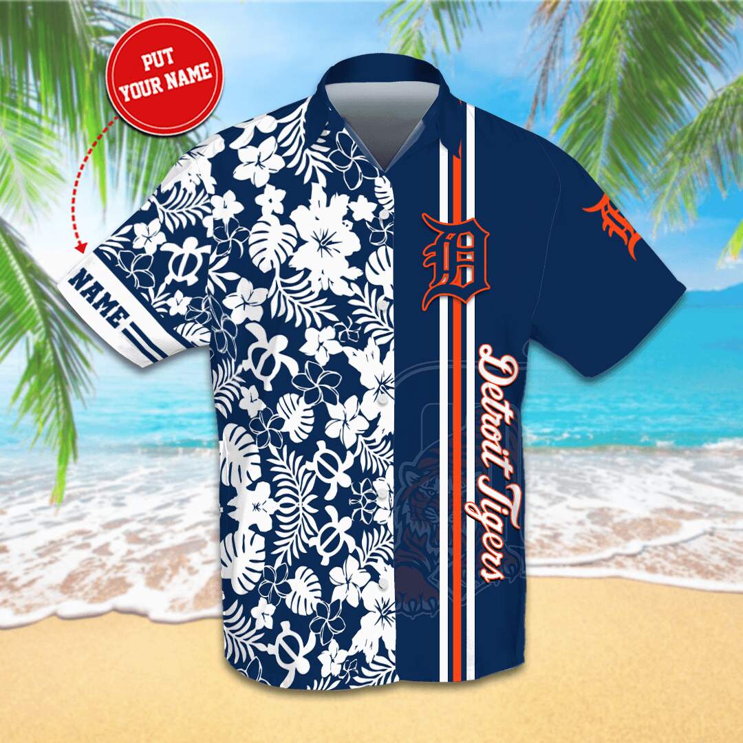 Personalized Detroit Tigers Custom Hawaiian shirts