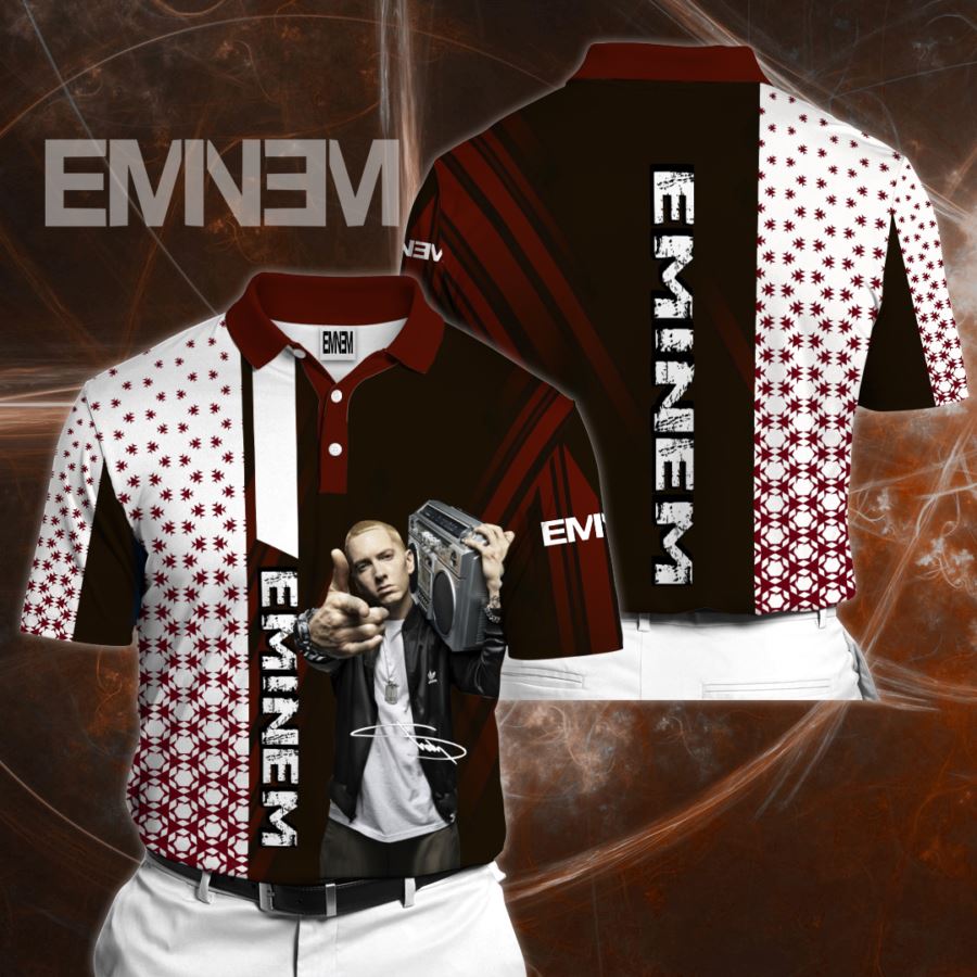 Personalized Eminem Polo Shirt