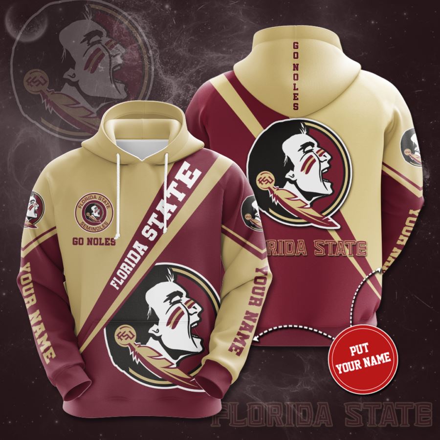 Personalized Florida State Seminoles Custom Hoodie 3D