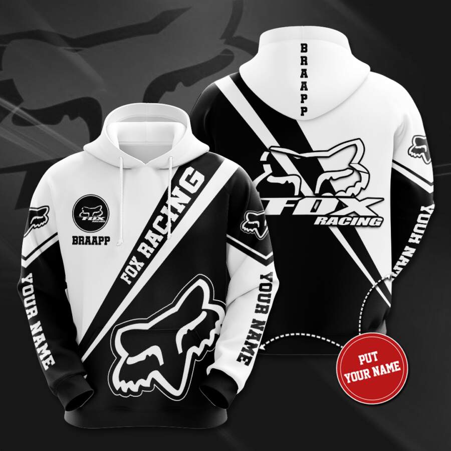 Personalized Fox Racing Custom Hoodie 3D
