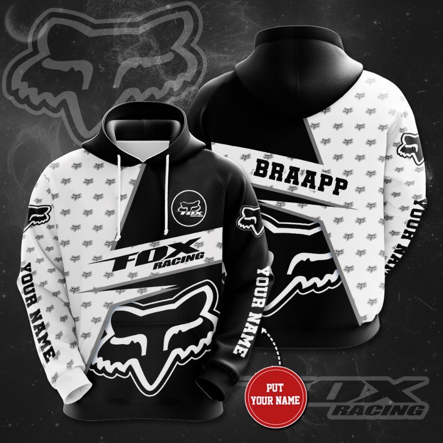 Personalized Fox Racing Custom Hoodie 3D