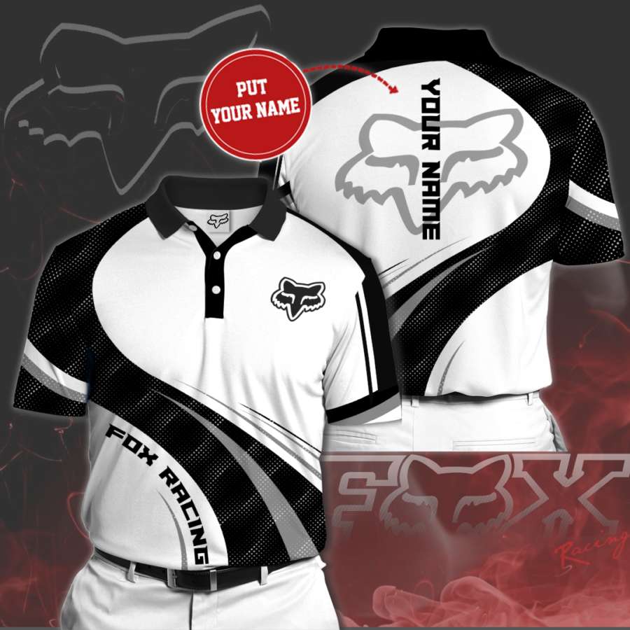 Personalized Fox Racing Polo Shirt