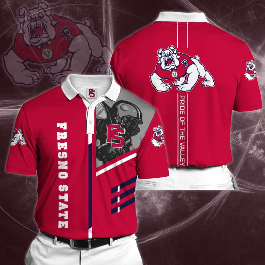 Personalized Fresno State Bulldogs Polo Shirt