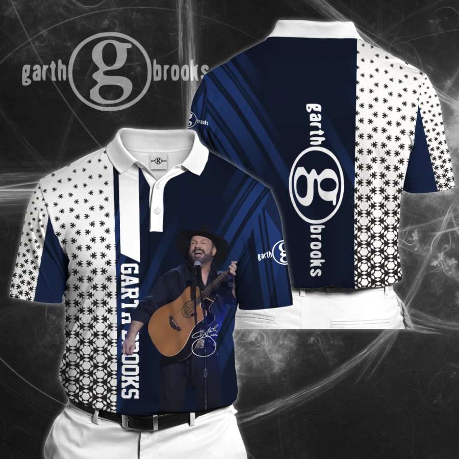 Personalized Garth Brooks Polo Shirt