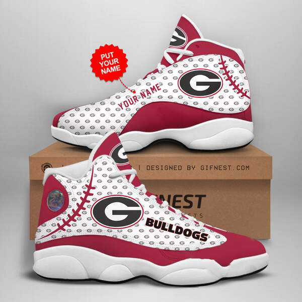 Personalized Georgia Bulldogs Custom Air Jordan Shoes