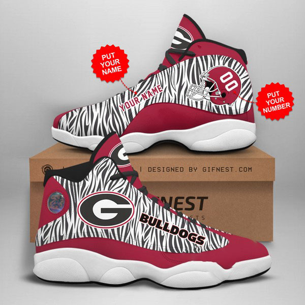 Personalized Georgia Bulldogs Custom Air Jordan Shoes