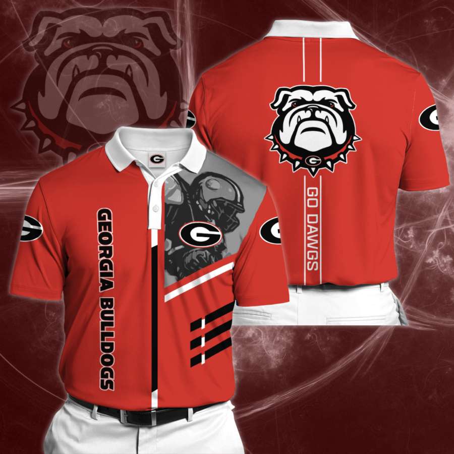 Personalized Georgia Bulldogs Polo Shirt