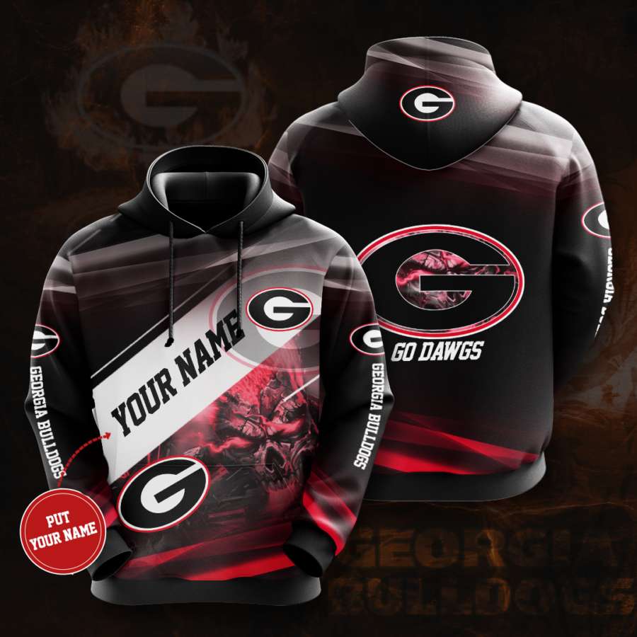Personalized Georgia Bulldogs Custom Hoodie 3D