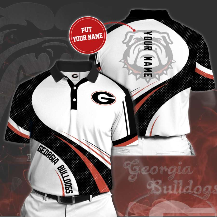 Personalized Georgia Bulldogs Polo Shirt