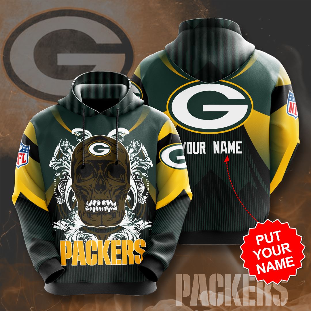 Personalized Green Bay Packers Custom Hoodie 3D