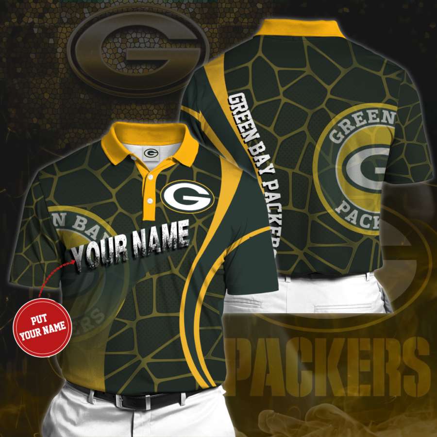 Personalized Green Bay Packers Polo Shirt