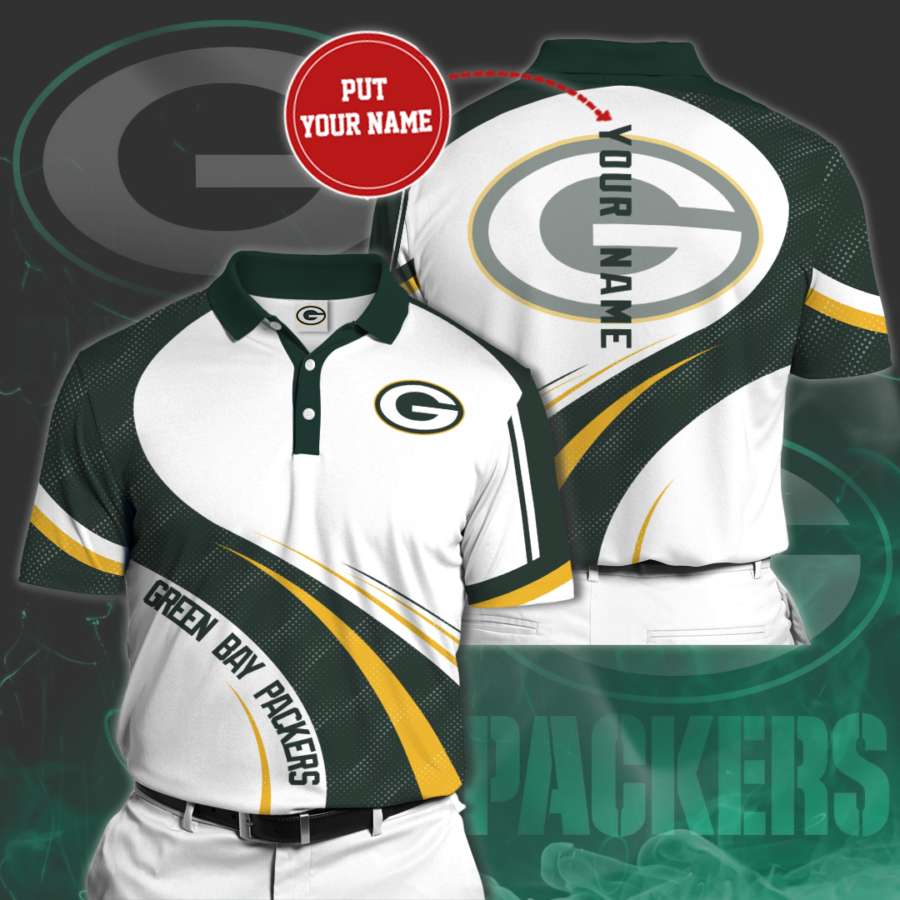 Personalized Green Bay Packers Polo Shirt