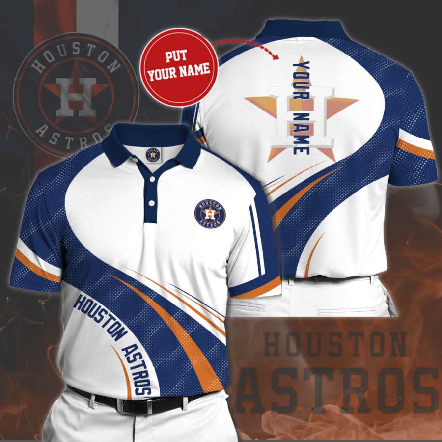 Personalized Houston Astros Polo Shirt