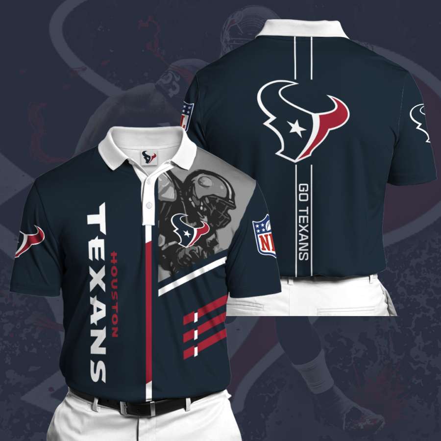 Personalized Houston Texans Polo Shirt