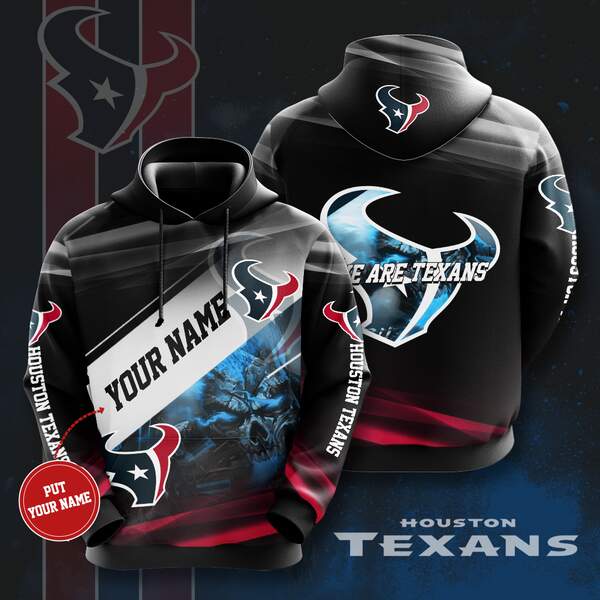Personalized Houston Texans Custom Hoodie 3D