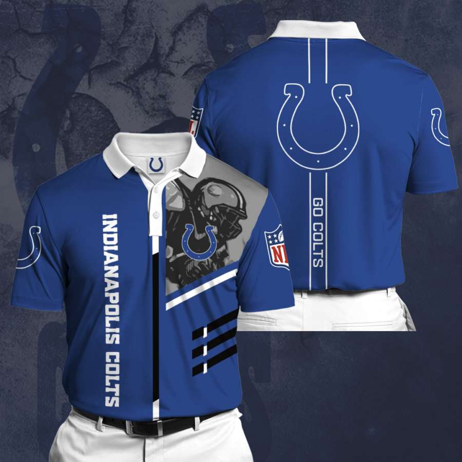Personalized Indianapolis Colts Polo Shirt