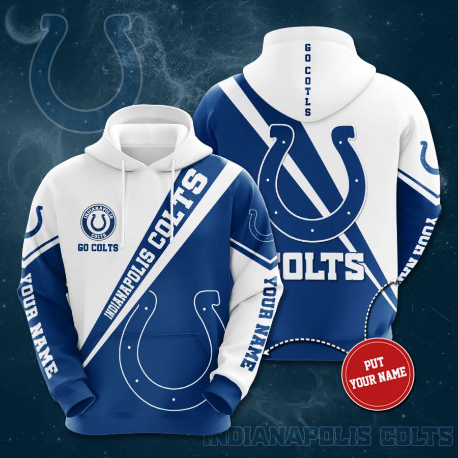 Personalized Indianapolis Colts Custom Hoodie 3D