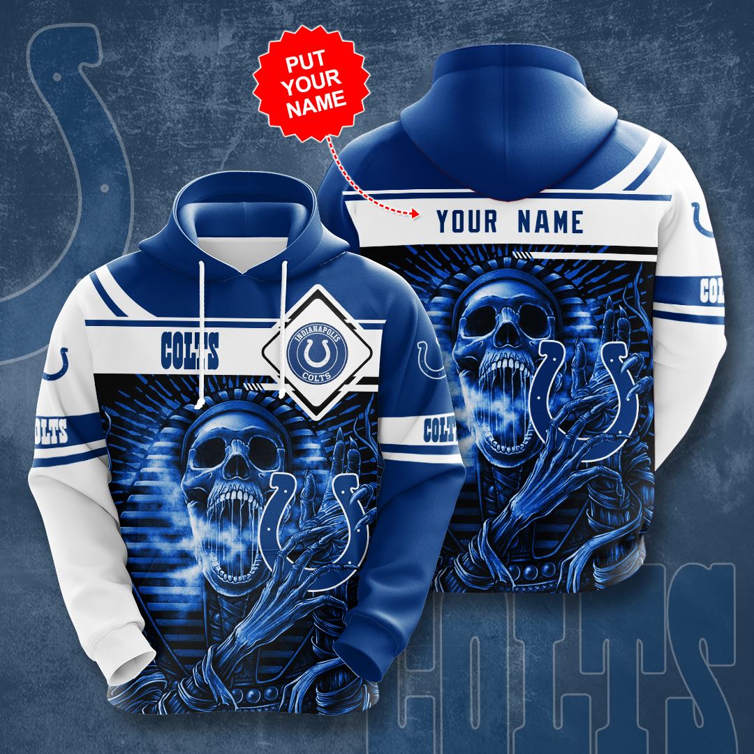 Personalized Indianapolis Colts Custom Hoodie 3D