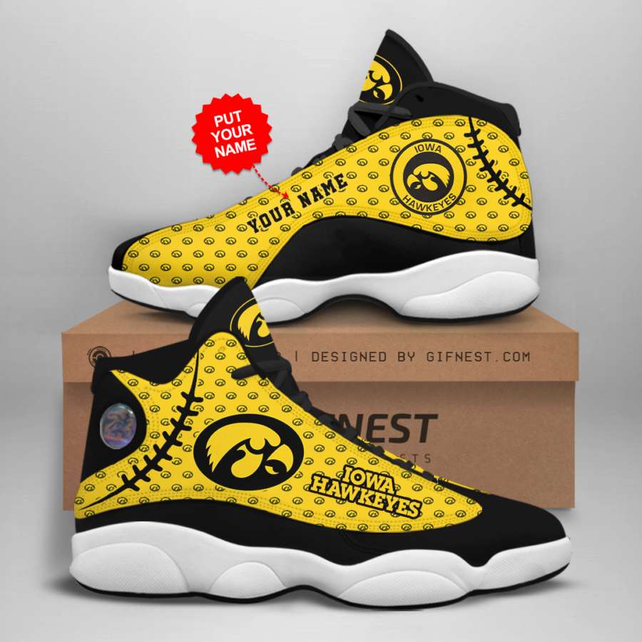 Personalized Iowa Custom Air Jordan Shoes