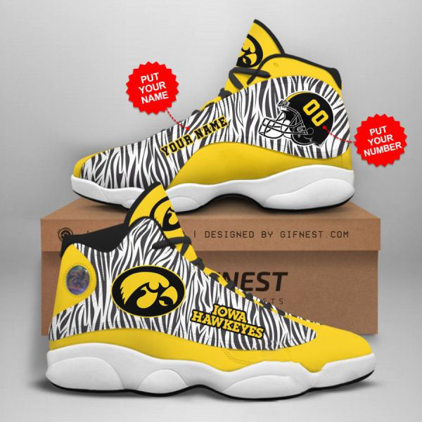 Personalized Iowa Custom Air Jordan Shoes