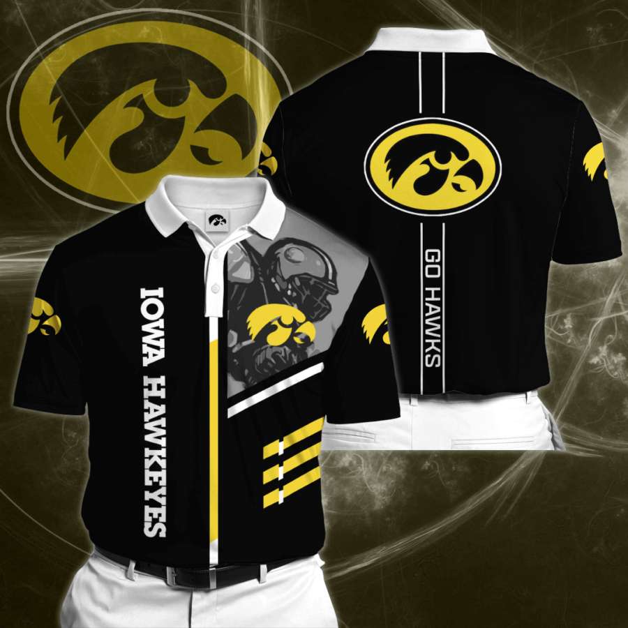 Personalized Iowa Hawkeyes Polo Shirt