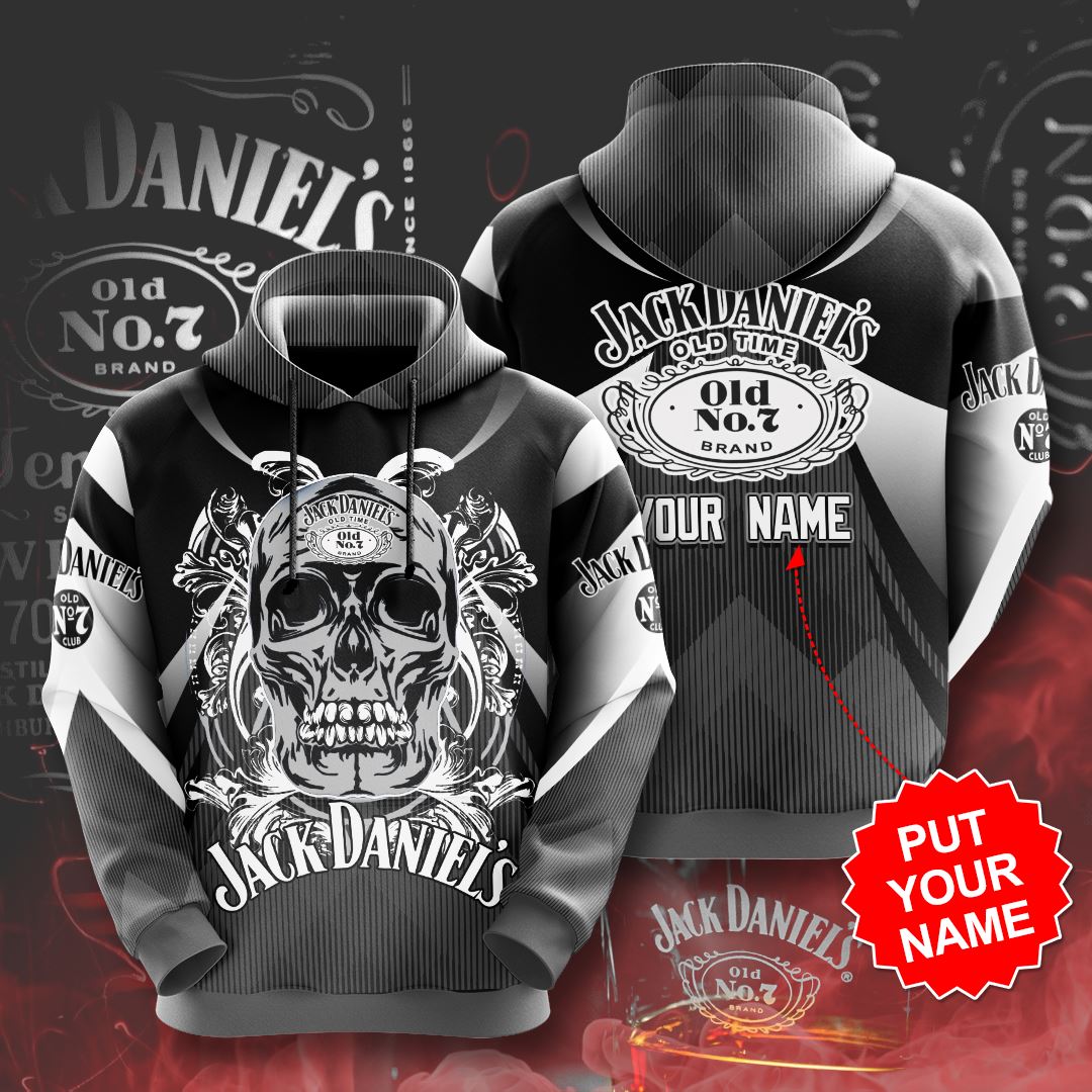 Personalized Jack Daniel?s Custom Hoodie 3D