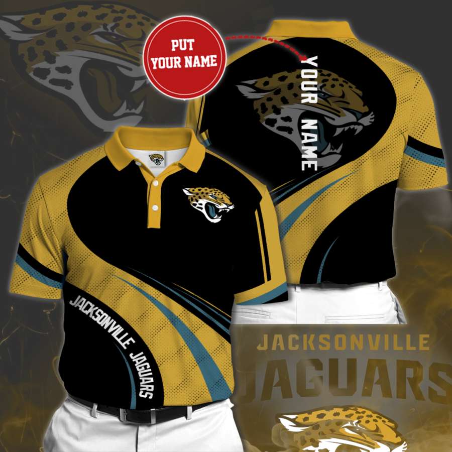 Personalized Jacksonville Jaguars Polo Shirt