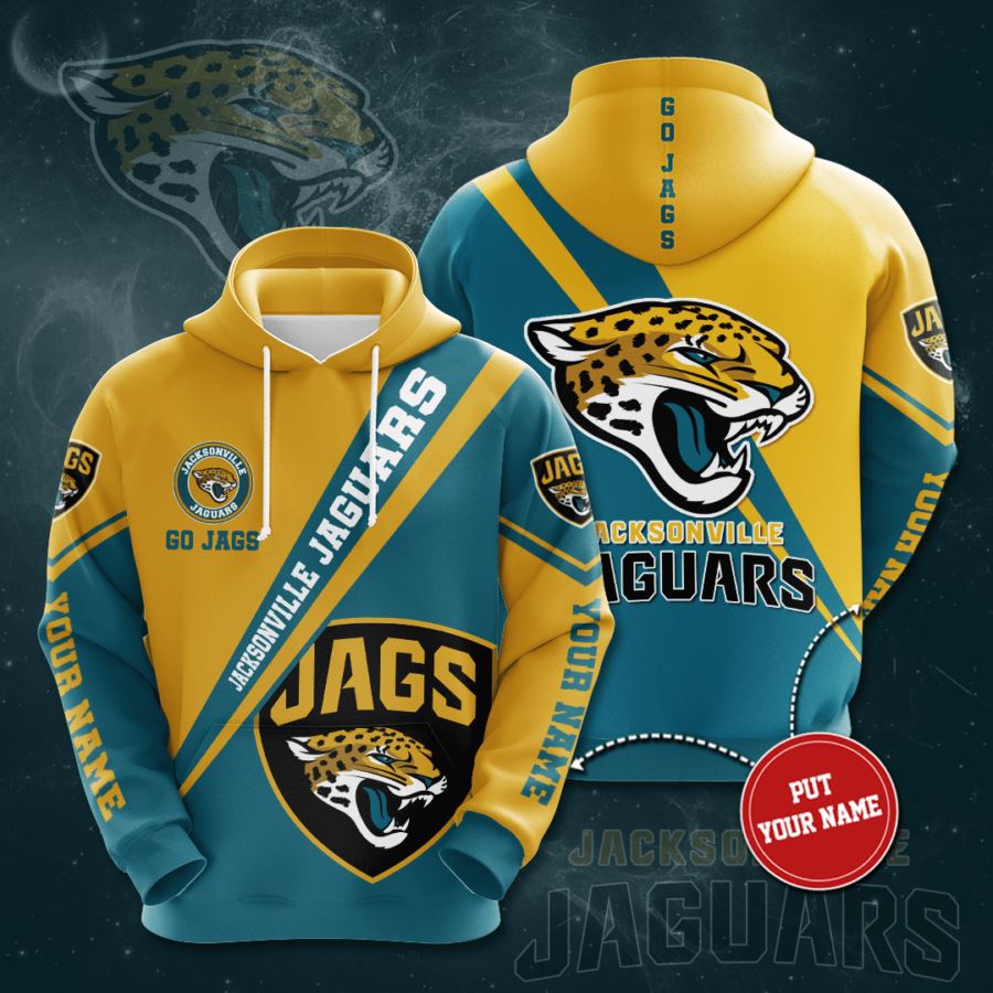 Personalized Jacksonville Jaguars Custom Hoodie 3D