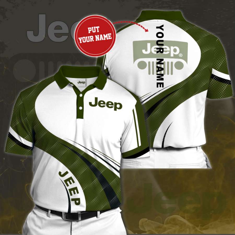 Personalized Jeep Polo Shirt