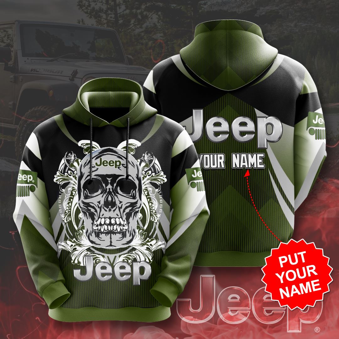 Personalized Jeep Custom Hoodie 3D
