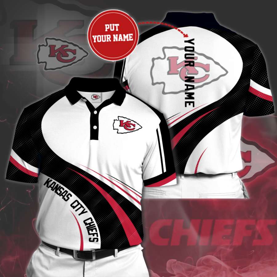 Personalized Kansas City Chiefs Polo Shirt