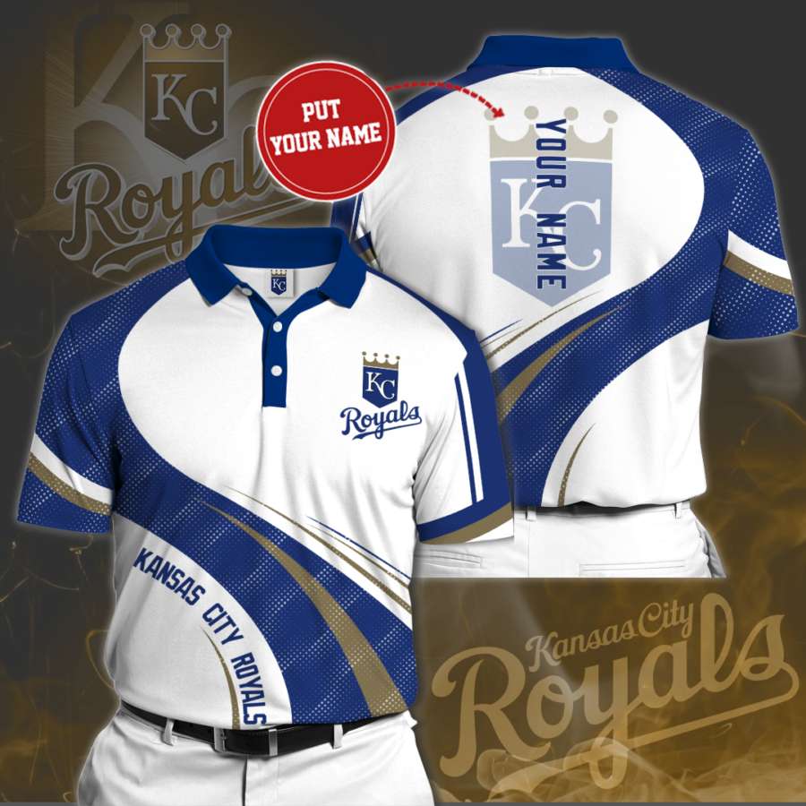 Personalized Kansas City Royals Polo Shirt