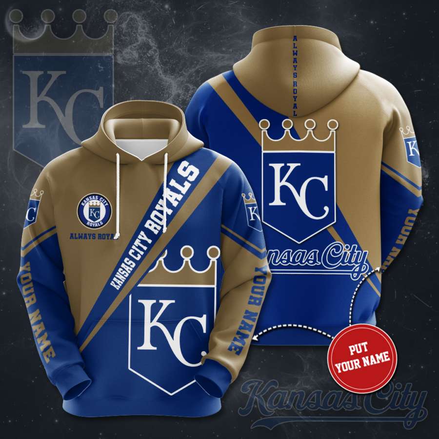 Personalized Kansas City Royals Custom Hoodie 3D