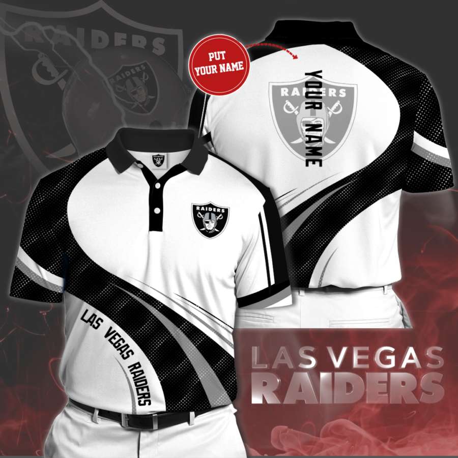 Personalized Las Vegas Raiders Polo Shirt