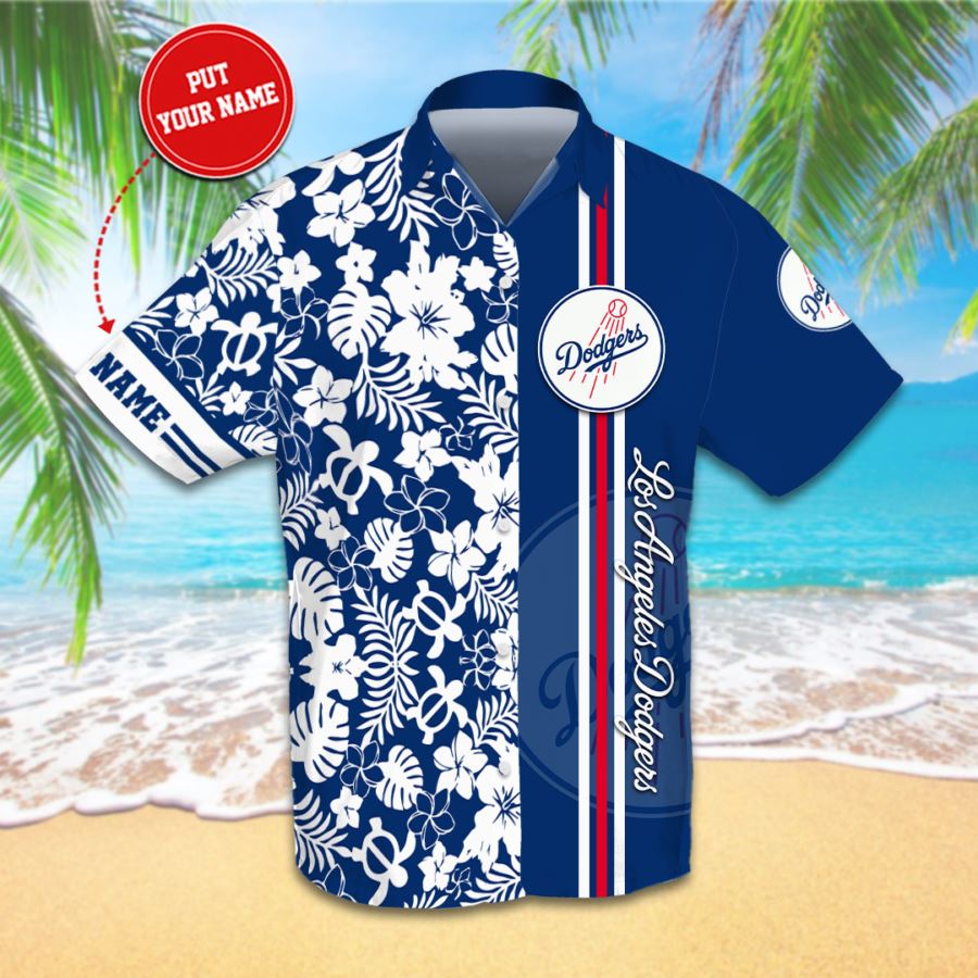 Personalized Los Angeles Dodgers Custom Hawaiian shirts