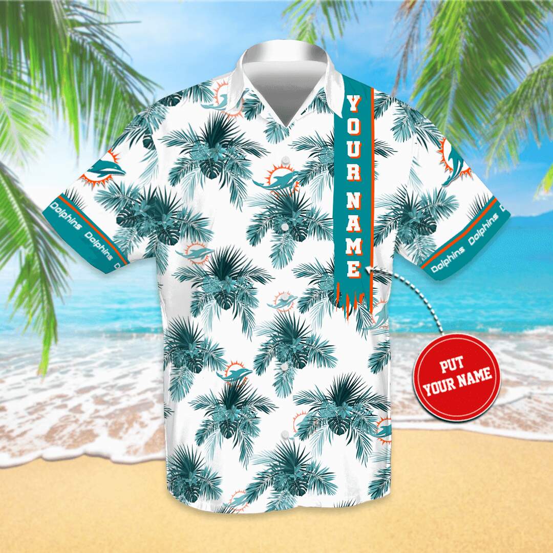 Personalized Miami Dolphins Custom Hawaiian shirts