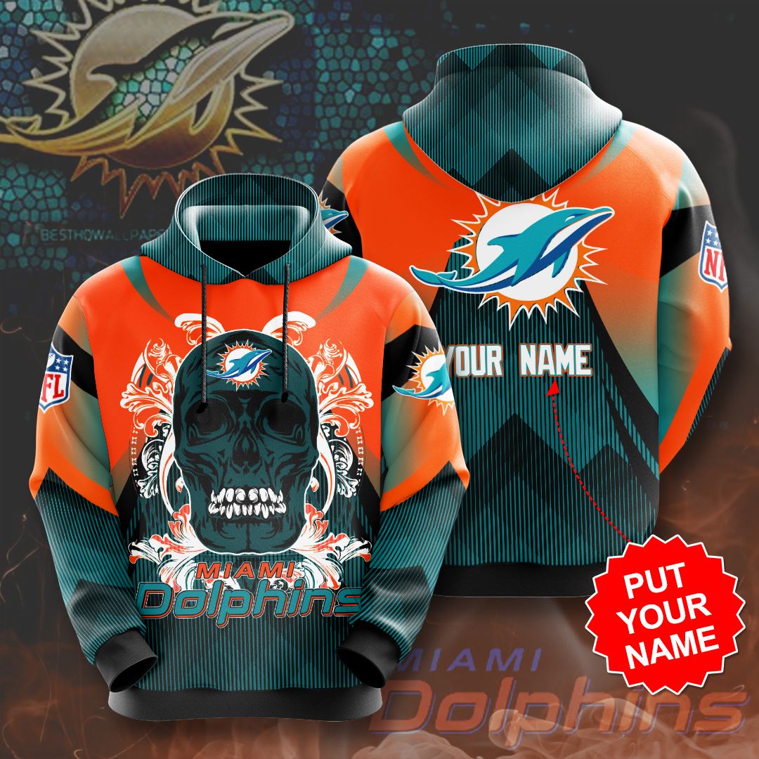 Personalized Miami Dolphins Custom Hoodie 3D