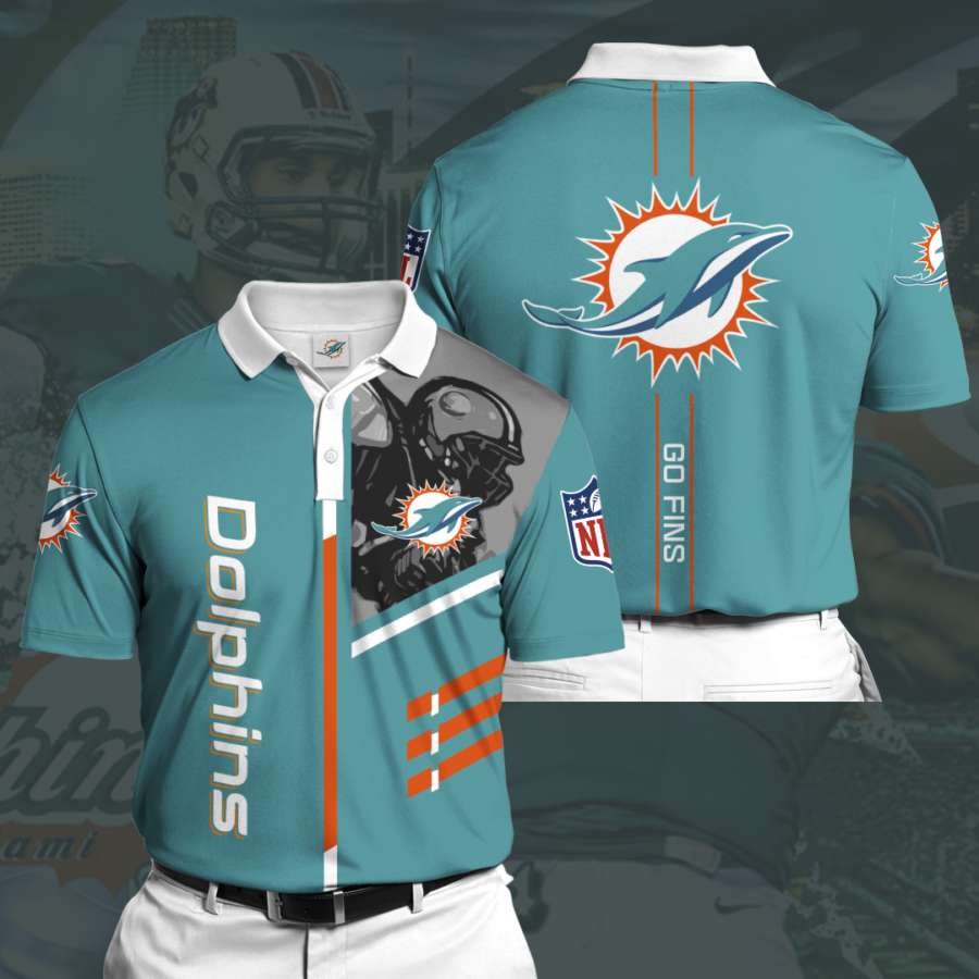 Personalized Miami Dolphins Polo Shirt