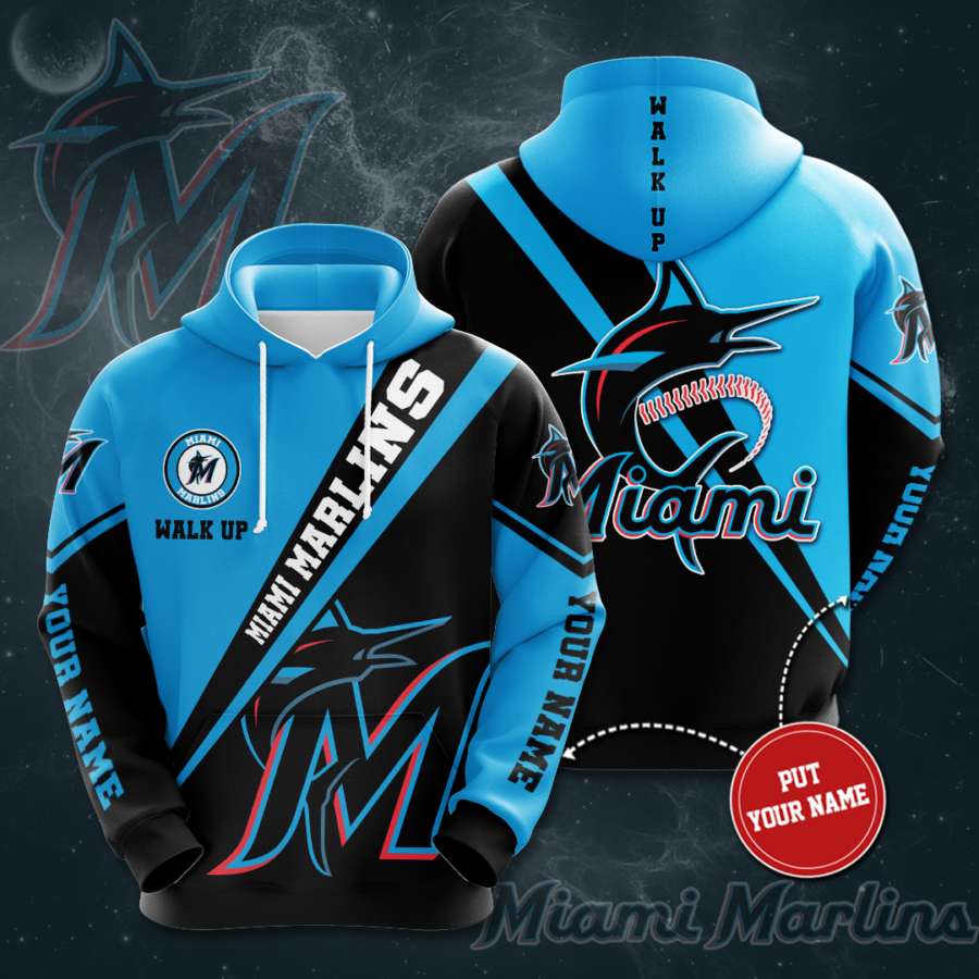 Personalized Miami Marlins Custom Hoodie 3D