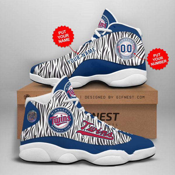 Personalized Minnesota Twins Custom Air Jordan Shoes
