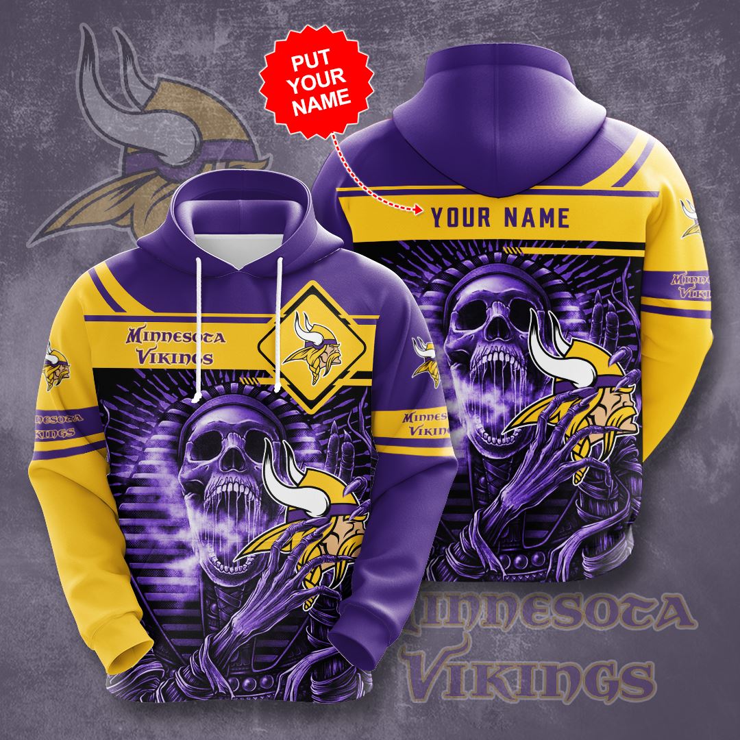 Personalized Minnesota Vikings Custom Hoodie 3D