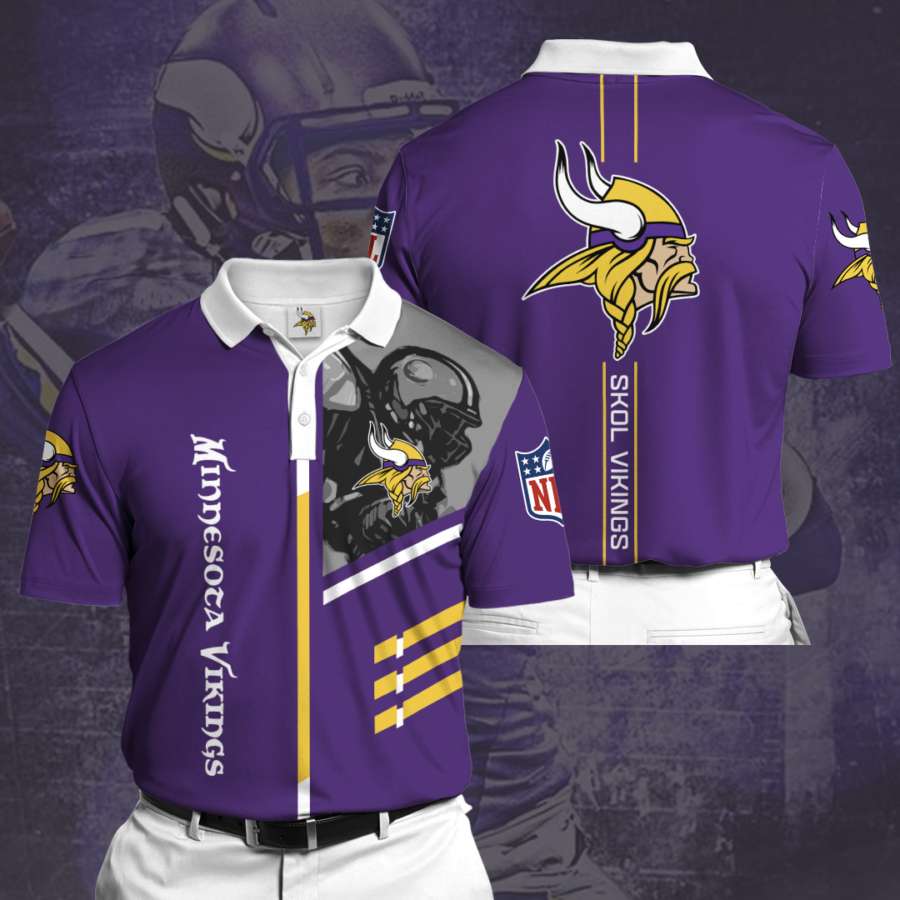 Personalized Minnesota Vikings Polo Shirt