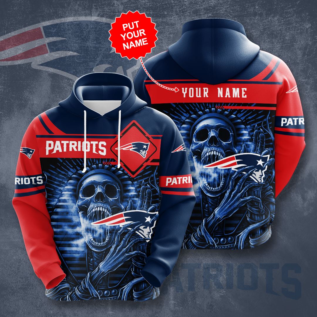 Personalized New England Patriots Custom Hoodie 3D