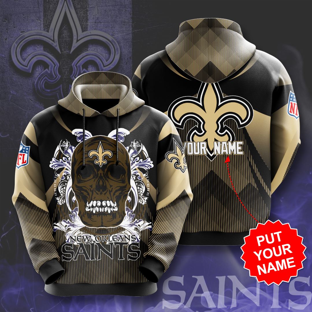 Personalized New Orleans Saints Custom Hoodie 3D