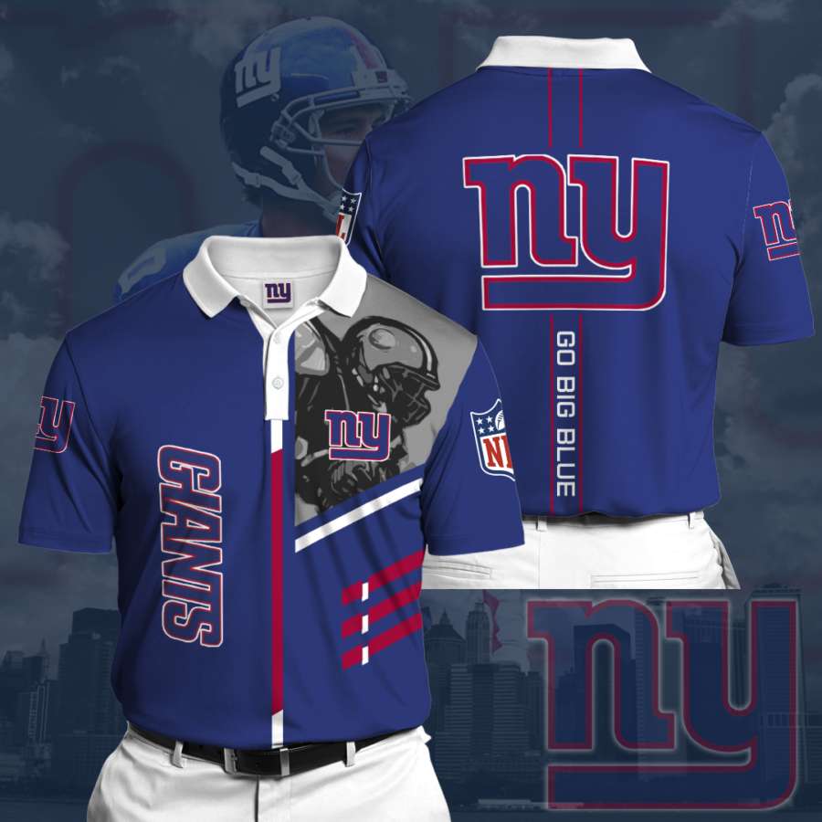 Personalized New York Giants Polo Shirt