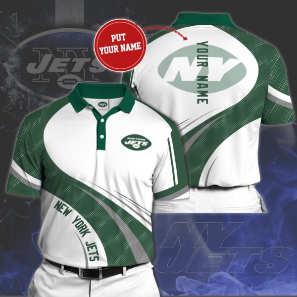 Personalized New York Jets Polo Shirt