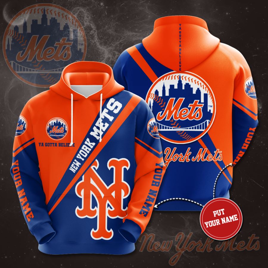 Personalized New York Mets Custom Hoodie 3D